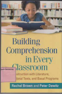 Image of BUILDING COMPREHENSION IN EVERY CLASSROOM
