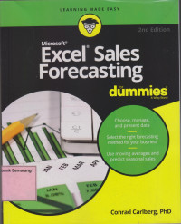 Image of Microsoft EXCEL SALES FORECASTING For Dummies