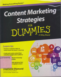 Image of CONTENT MARKETING STRATEGIES For Dummies
