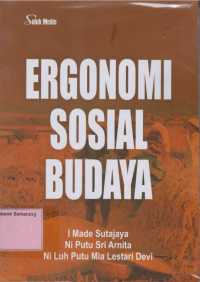 Image of ERGONOMI & SOSIAL BUDAYA