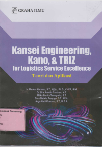 Image of KANSEI ENGINEERING KANO & TRIZ FOR LOGISTICS SERVICE EXCELLENCE