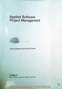 Image of APPLIED SOFTWARE PROJECT MANAGEMENT