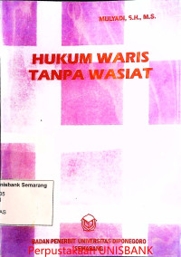 Image of HUKUM WARIS TANPA SURAT  WASIAT