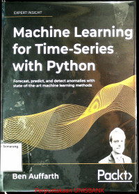 Image of MACHINE LEARNING FOR TIME-SERIES WITH PYTHON
