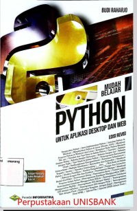 Image of MUDAH BELAJAR PYTHON;untuk Aplikasi Desktop & Web.Ed.revisi