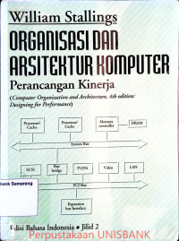 Image of ORGANISASI DAN ARSITEKTUR KOMPUTER JILID 2 PERANCANGAN KINERJA