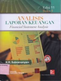 Image of ANALISIS LAPORAN KEUANGAN ; Fiancial Statement Analysis. Buku-1 Ed.11