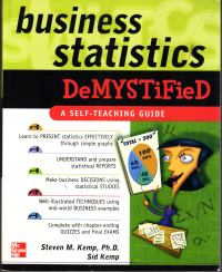 Image of BUSINESS STATISTICS ( DE MYSTIFIED )