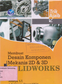 Image of MEMBUAT DESAIN KOMPONEN MEKANIS 2d & 2d MENGGUNAKAN SOLIDWORKS