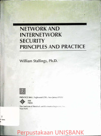 Image of NETWORK AND INTERNETWORK SECURITY PRINCIPLES AND PRACTICE