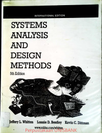 Image of SYSTEM ANALYSIS AND DESIGN METHODS