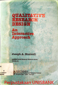 Image of QUALITATIVE RESEARCH DESIGN : AN INTERACTIVE APPROACH