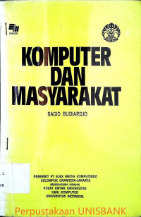Image of KOMPUTER DAN MASYARAKAT