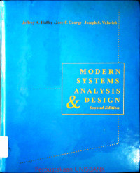 Image of MODERN SYSTEMS ANALYSIS & DESIGN