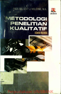 Image of METODOLOGI PENELITIAN KUALITATIF EDISI REVISI