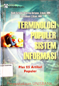 Image of TERMINOLOGI POPULER SISTEM INFORMASI;PLUS 25 POPULER