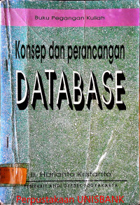 Image of KONSEP DAN PERANCANGAN   DATABASE