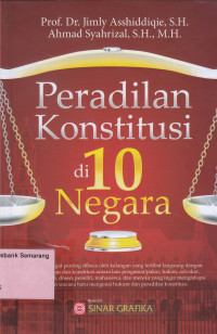 Image of PERADILAN KONSTITUSI DI 10 NEGARA