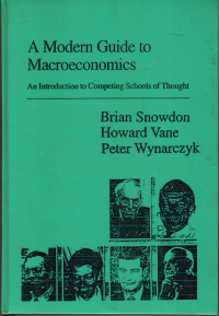 Image of A MODERNS GUIDE TO MACROECONOMICS AN INTRODUCTION TO COMPETING SCHOOLS OF THOUGHT