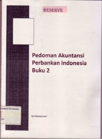 Image of PEDOMAN AKUNTANSI PERBANKAN INDONESIA