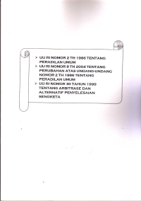 Image of UU RI NOMOR 2 TAHUN 1986 TENTANG PERADILAN UMUM