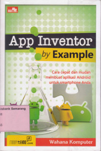 Image of APP INVENTOR by EXAMPLE 