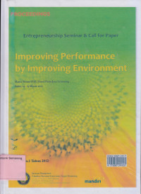 Image of IMPROVING PERFORMANCE BY IMPROVING ENVIRONMENT, 14-15 MARET 2012