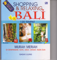 Image of SHOPING & RELAXING BALI 120 tEMPAT